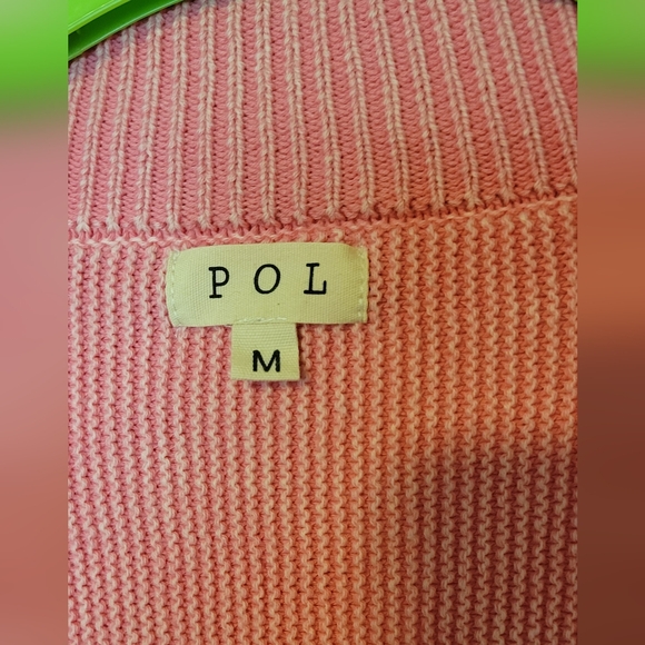 Pink POL Cardigan - Picture 2 of 7